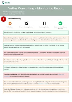 DSGVO-Website-Scan